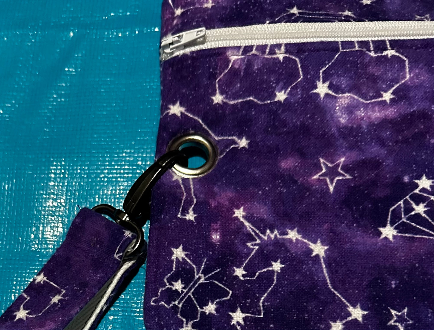 Penny Pen Pouch-Purple Unicorn Consellations