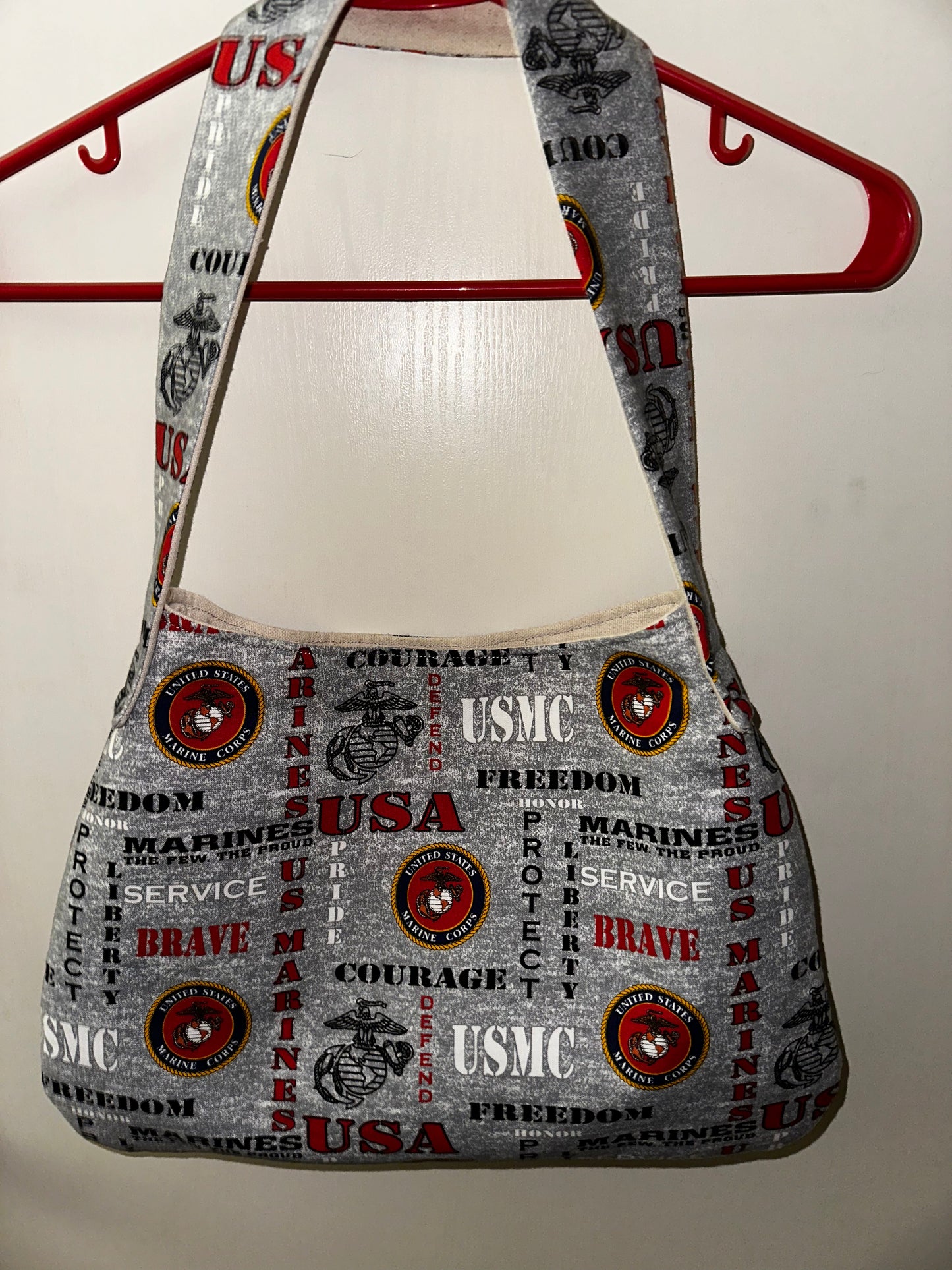 Large Baguette Purse-USMC